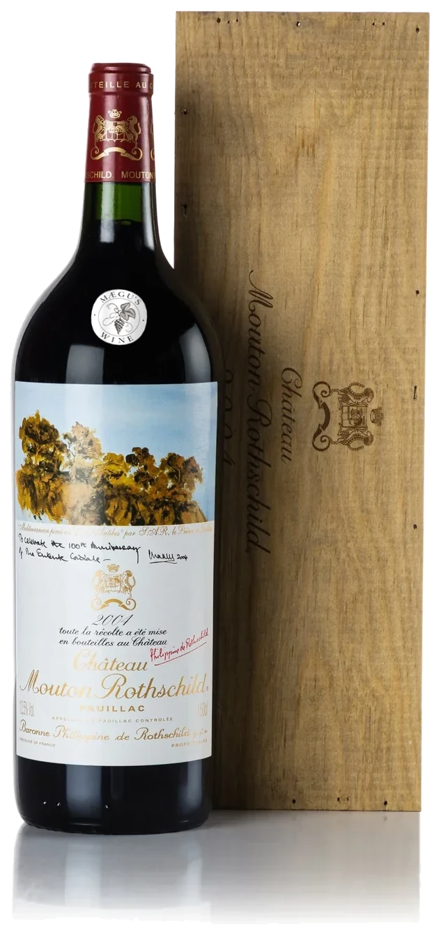 château mouton rothschild, 2004